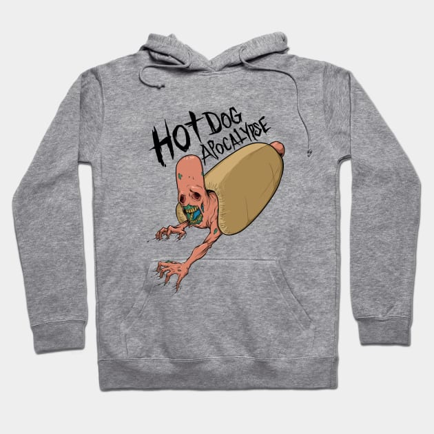 Hot Dog Apocalypse Hoodie by ChurchOfRobot